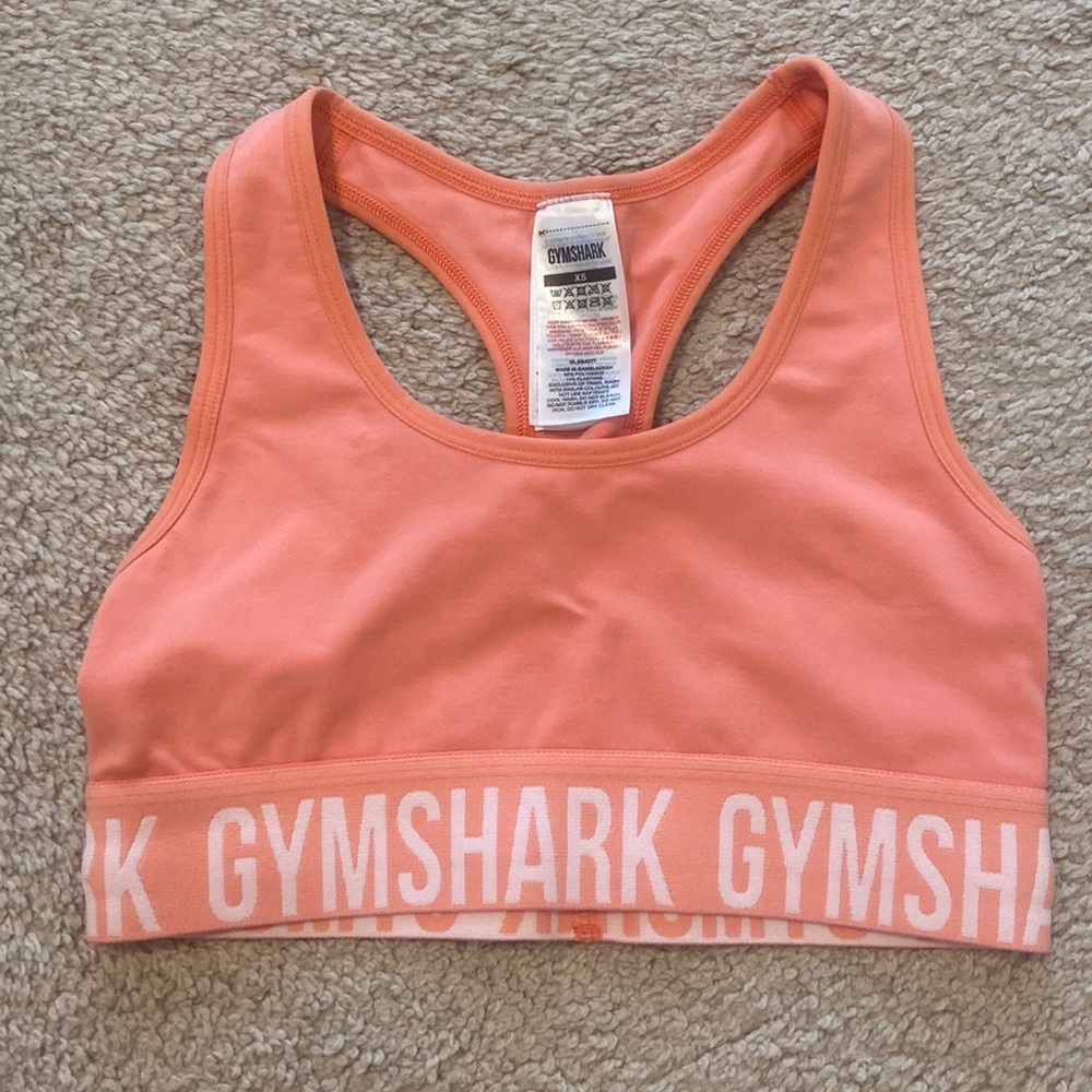 Gymshark Flex Sports Bra Coral Pink